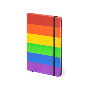 Pride rainbow A5 notatbok