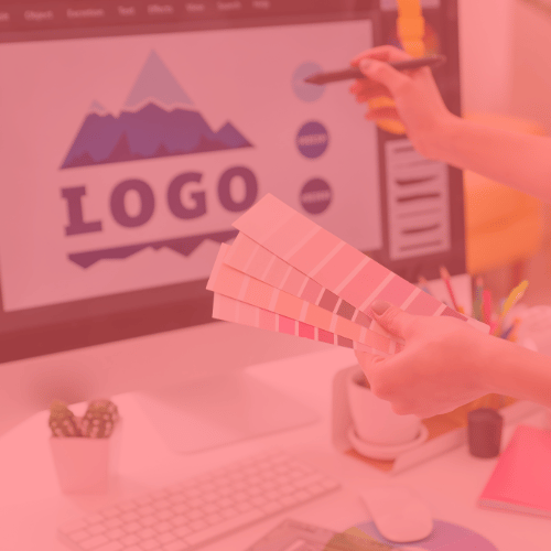 Illustrtasjonsbilde grafisk design