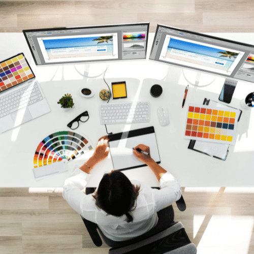 Grafisk design illustrasjon 1